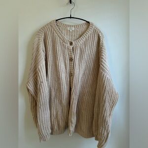 The Simple folk Chunky knit cardigan/ size US 6